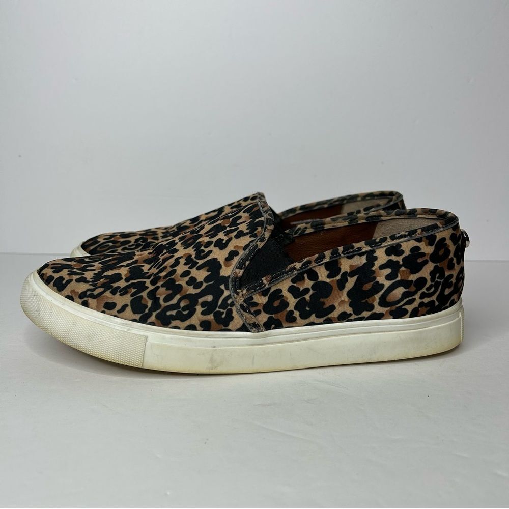 Steve Madden Cheetah Leopard Print Slip On Shoes … - image 2